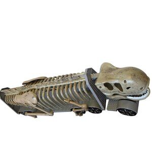 Kid Galaxy Cream Color Skelton 24 " - Long Dinosaur Hauler Carrier